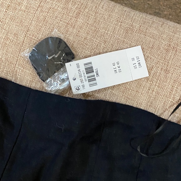Abercrombie & Fitch Black linen Skirt Set - Picture 4 of 4